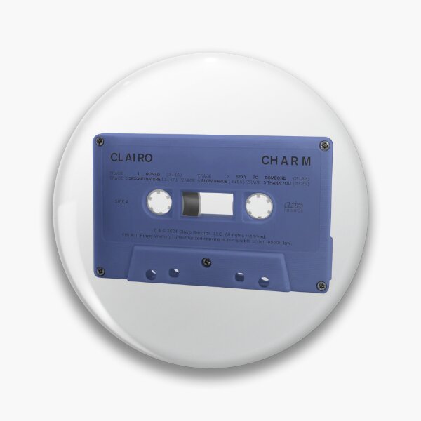 Item preview, Clairo Charm Casette Sticker designed and sold by TooManyCows.