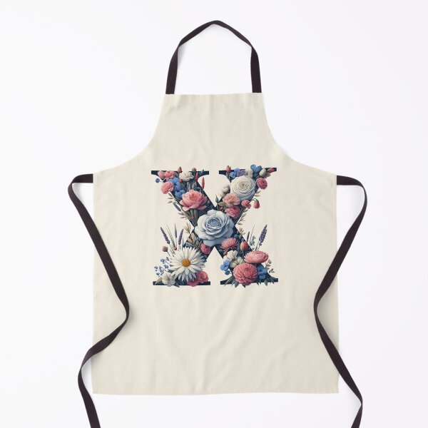 Item preview, Floral Letter X with a Variety of Blooms designed and sold by zzz888.