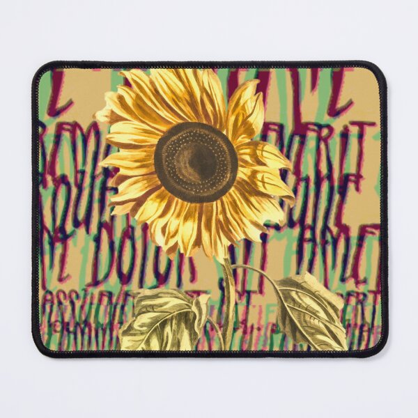 Item preview, Sunflower With Agressive Text designed and sold by KidaDiNicchi.
