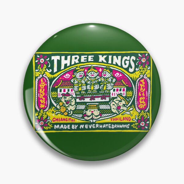 Item preview, Three Kings monument in Chiang Mai designed and sold by Ken Hamala.