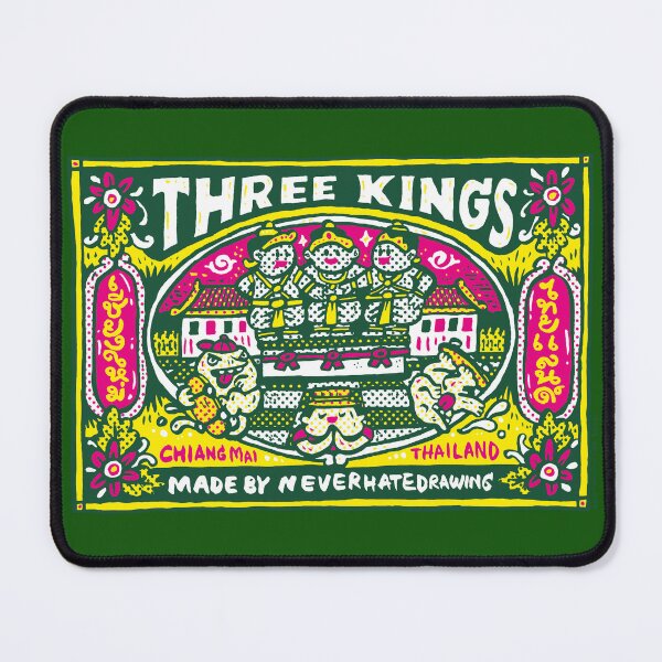 Item preview, Three Kings monument in Chiang Mai designed and sold by Ken Hamala.