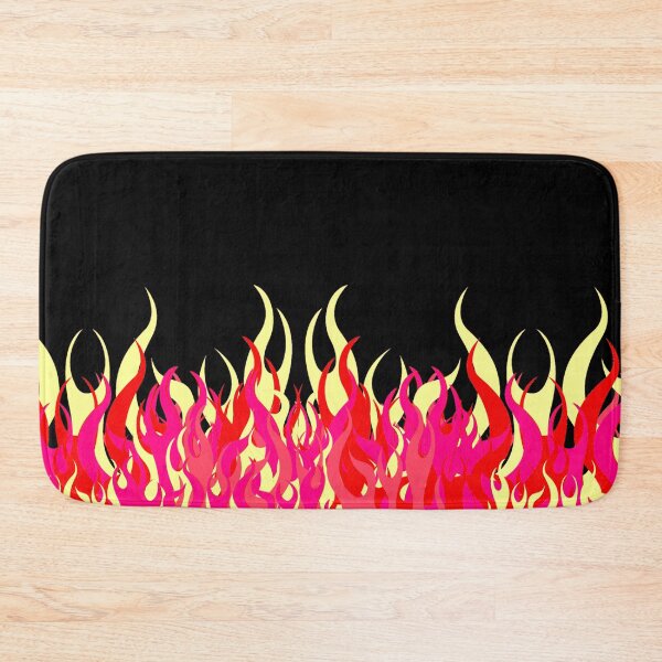 Item preview, Abstract Pink, Red and Yellow Flames designed and sold by Corinne Alexa Jackson.