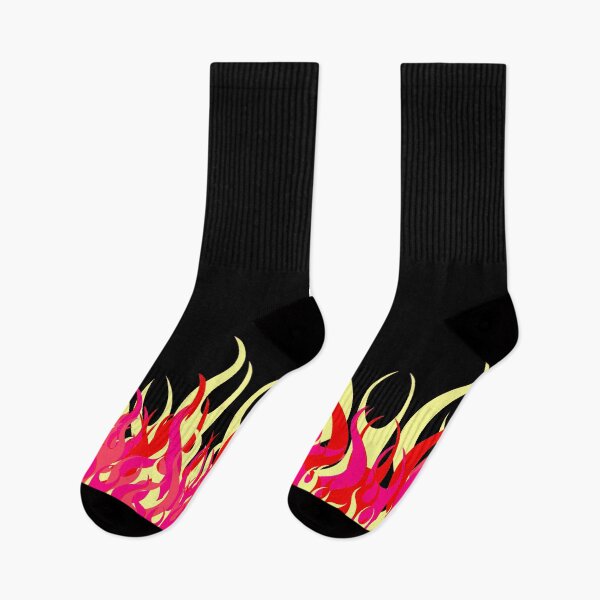 Item preview, Abstract Pink, Red and Yellow Flames designed and sold by Corinne Alexa Jackson.