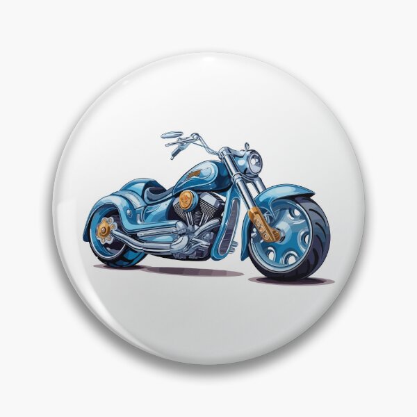 Item preview, Blue motorcycle designed and sold by DastonAkramov.