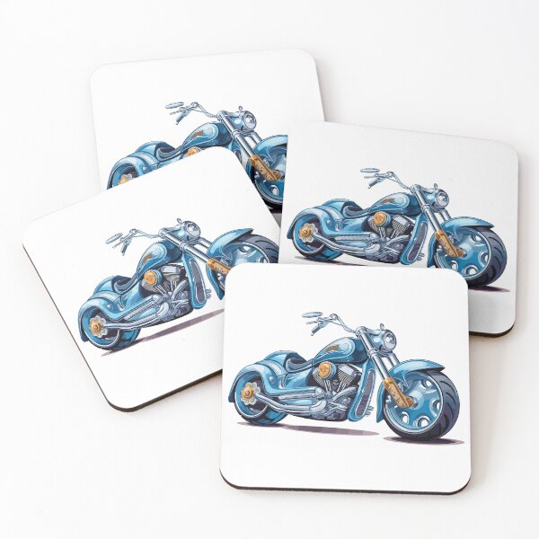 Item preview, Blue motorcycle designed and sold by DastonAkramov.