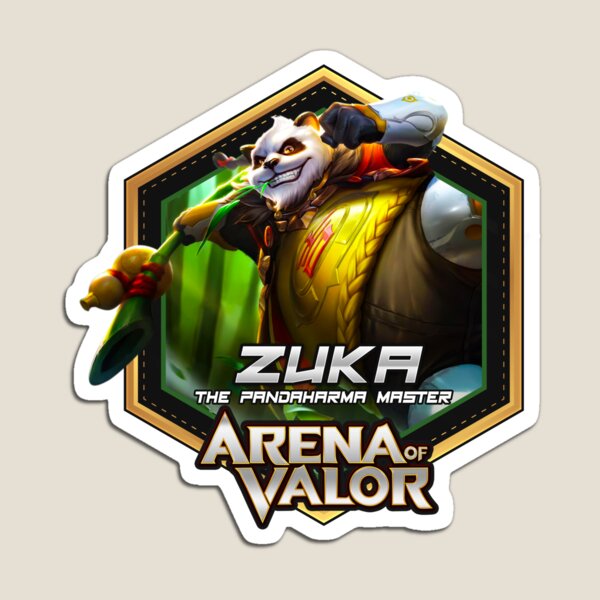 Artikelvorschau, Zuka, Arena of Valor, AOV, Pandaharma-Meister entworfen und verkauft von maxleengraphix.