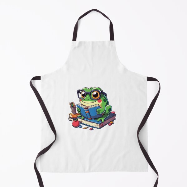 Item preview, cottagecore aesthetic frog with book cute goblincore designed and sold by Almasrigroup.