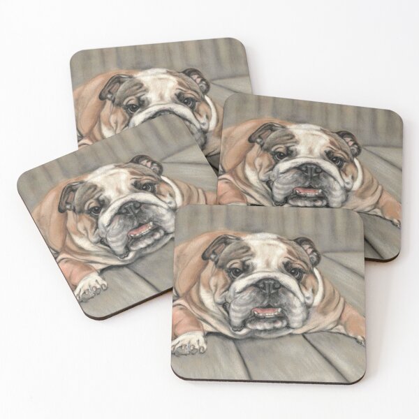 Item preview, British Bulldog art designed and sold by TraceyEarlArt.