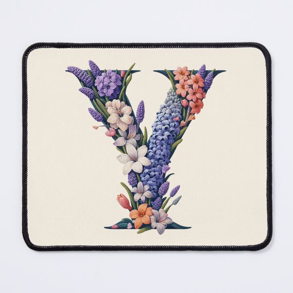 Item preview, Floral Letter Y designed and sold by zzz888.