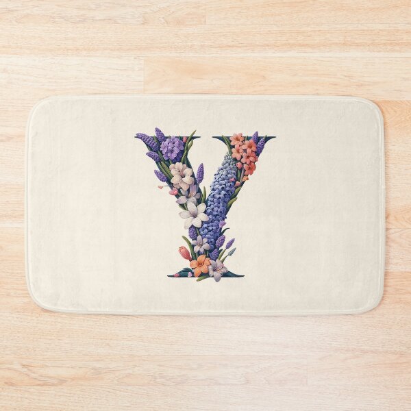 Item preview, Floral Letter Y designed and sold by zzz888.