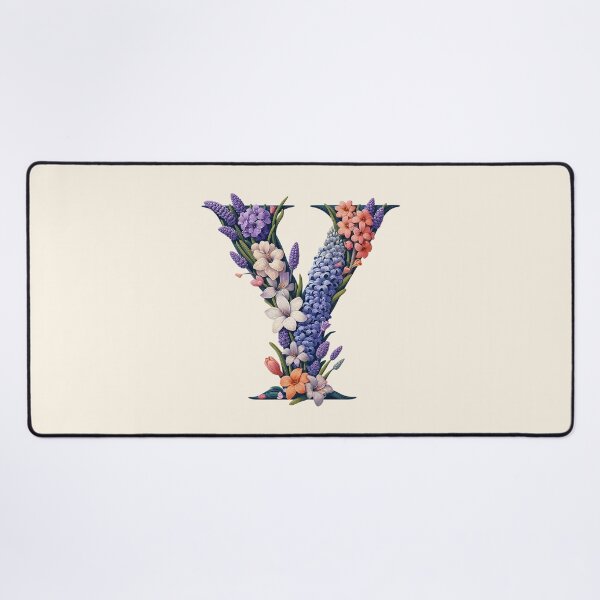 Item preview, Floral Letter Y designed and sold by zzz888.