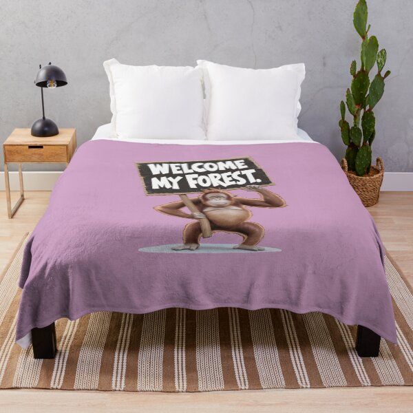 Item preview, Orangutan Welcome My Forest. designed and sold by macadolie.