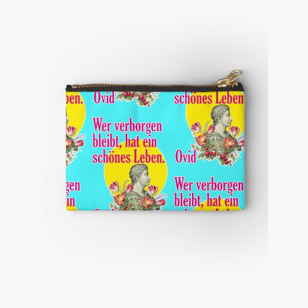 Item preview, He who remains hidden has a beautiful life, Ovid designed and sold by Mauswohn.