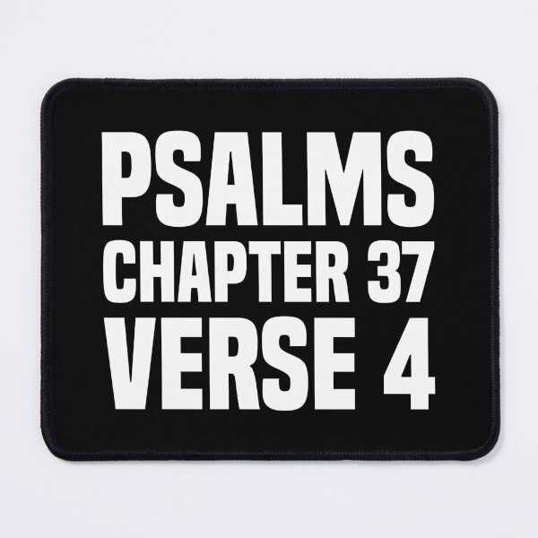 Item preview, Psalms Chapter 37 Verse 4 - Scripture Quote designed and sold by Vector-Artist.