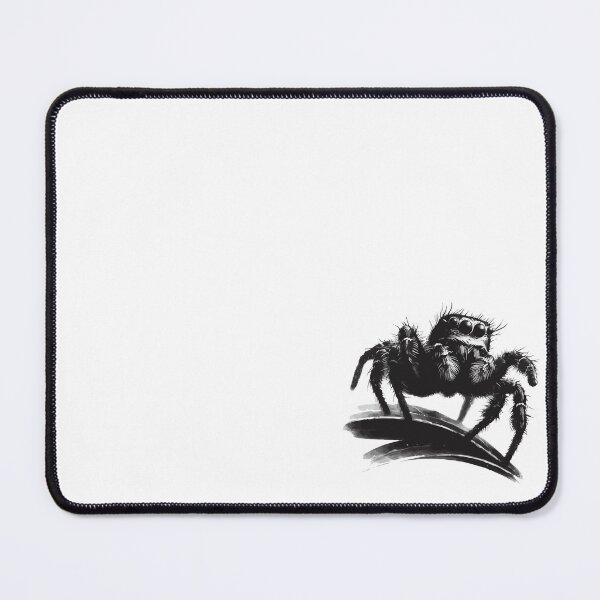 Item preview, Cute Jumping Spider Monochromatic designed and sold by TomFrontierArt.