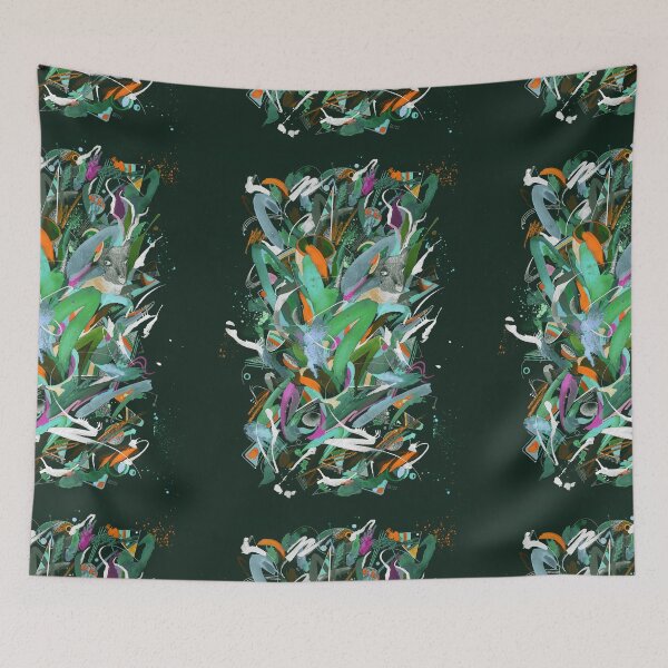 Item preview, Modern forest art painting  designed and sold by Paintbase.