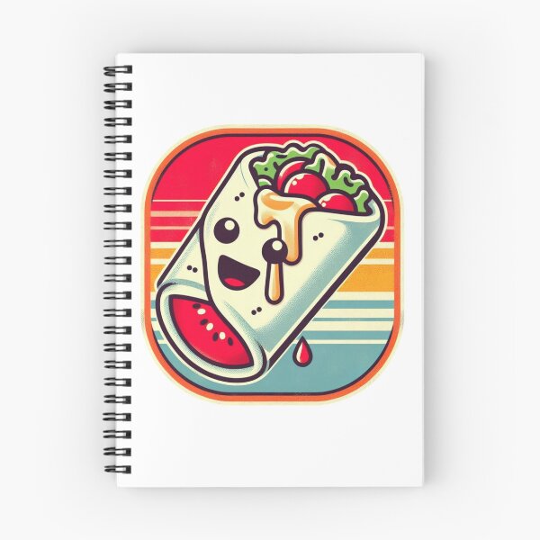 Item preview, Burrito (Retro) designed and sold by Bubble-Boris.