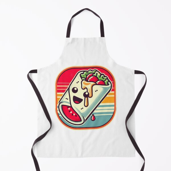 Item preview, Burrito (Retro) designed and sold by Bubble-Boris.