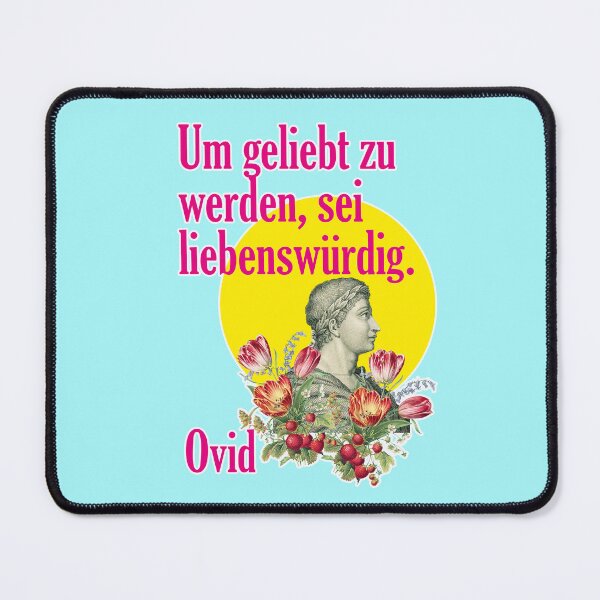 Item preview, To be loved, be lovable, Ovid designed and sold by Mauswohn.