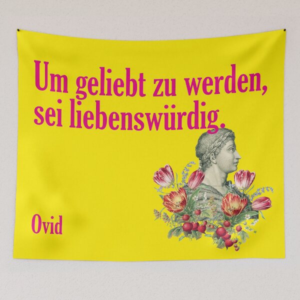Item preview, To be loved, be lovable, Ovid designed and sold by Mauswohn.