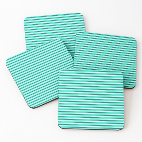 Item preview, Beach Cottage Decor Coastal Colors Horizontal Stripes 4 of 4 designed and sold by Beachy.