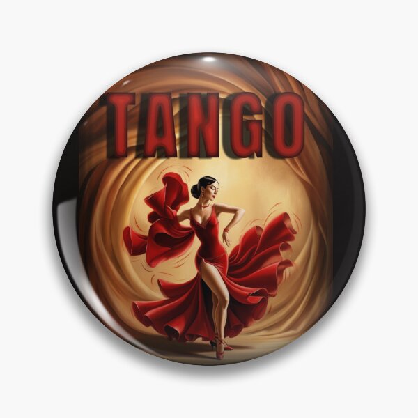 Item preview, TANGO RED DRESS WOMAN DANCER GIF designed and sold by La Loca.