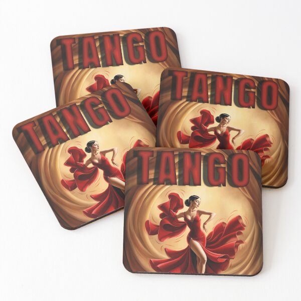 Item preview, TANGO RED DRESS WOMAN DANCER GIF designed and sold by La Loca.