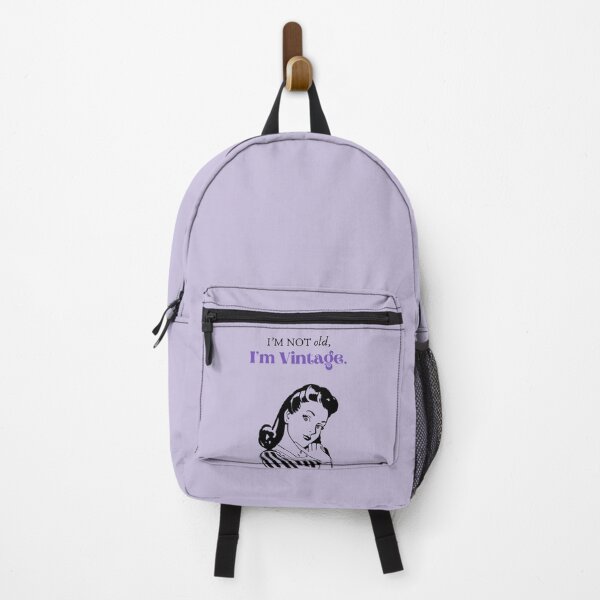 Item preview, I'm not old, I'm vintage (purple) designed and sold by Crescent Cauldron Creations.