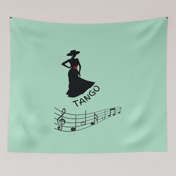 Item preview, Tango Silhouette - Latin American Dance designed and sold by OwlWorks.