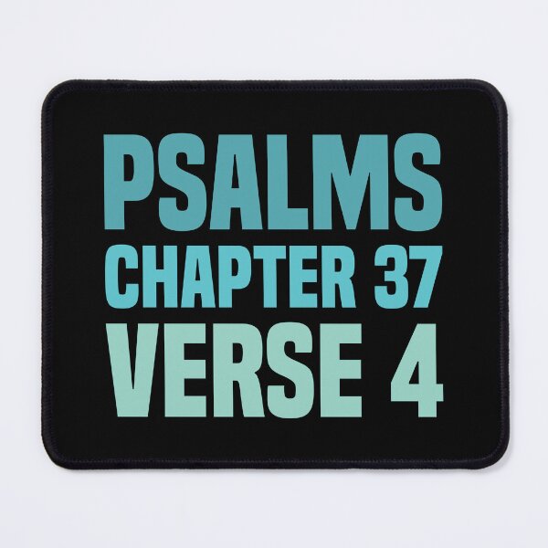 Item preview, Psalms Chapter 37 Verse 4 - Bible Quote designed and sold by Vector-Artist.