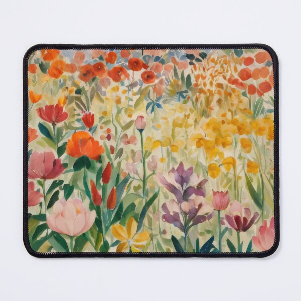 Item preview, Colorful Flower Garden Landscape - Watercolor Style Art Poster designed and sold by tarzbol.
