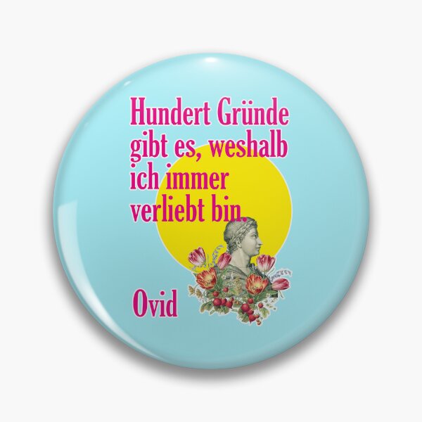 Artikelvorschau, Hundert Gründe gibt es, weshalb ich immer verliebt bin, Ovid entworfen und verkauft von Mauswohn.
