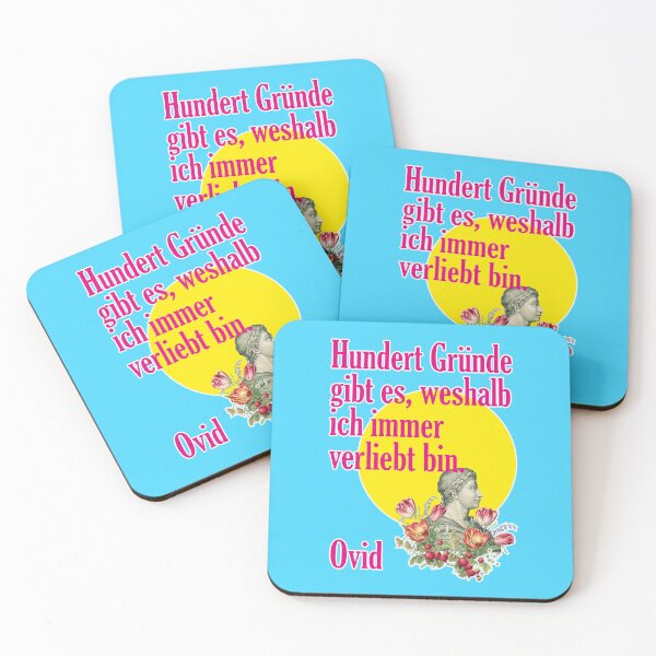 Item preview, There are a hundred reasons why I am always in love, Ovid designed and sold by Mauswohn.