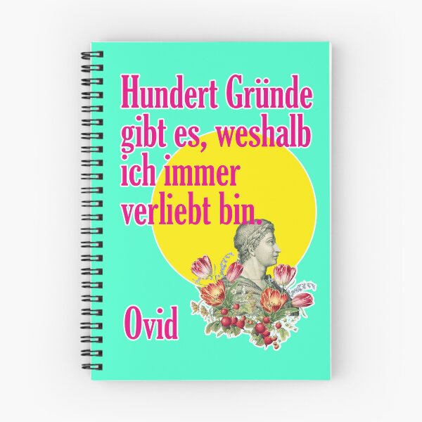 Item preview, There are a hundred reasons why I am always in love, Ovid designed and sold by Mauswohn.