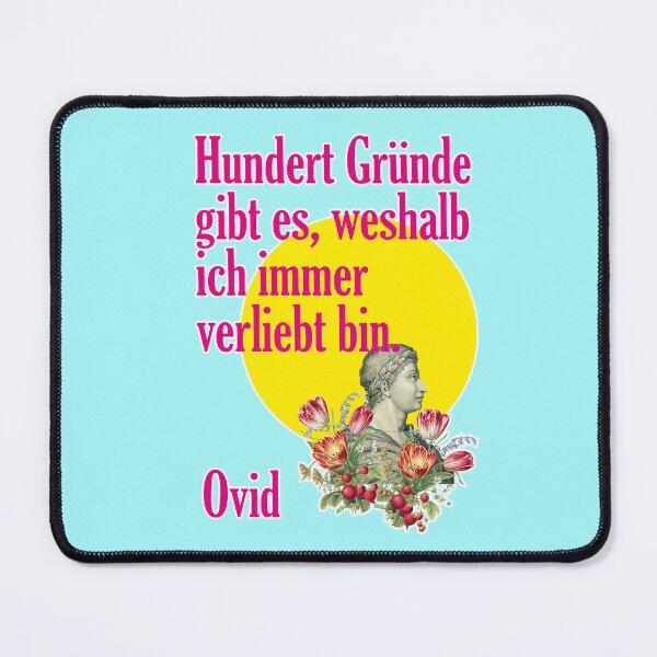 Item preview, There are a hundred reasons why I am always in love, Ovid designed and sold by Mauswohn.