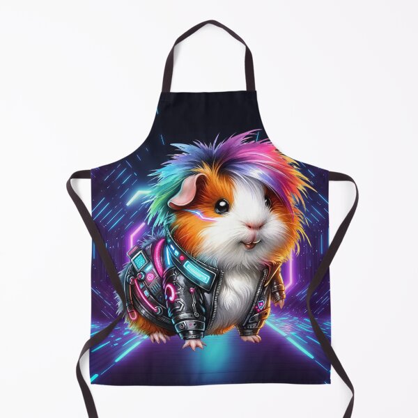 Item preview, Cyberpunk Guinea Pig Warrior designed and sold by Sillytoe.