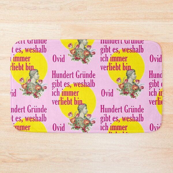 Item preview, There are a hundred reasons why I am always in love, Ovid designed and sold by Mauswohn.