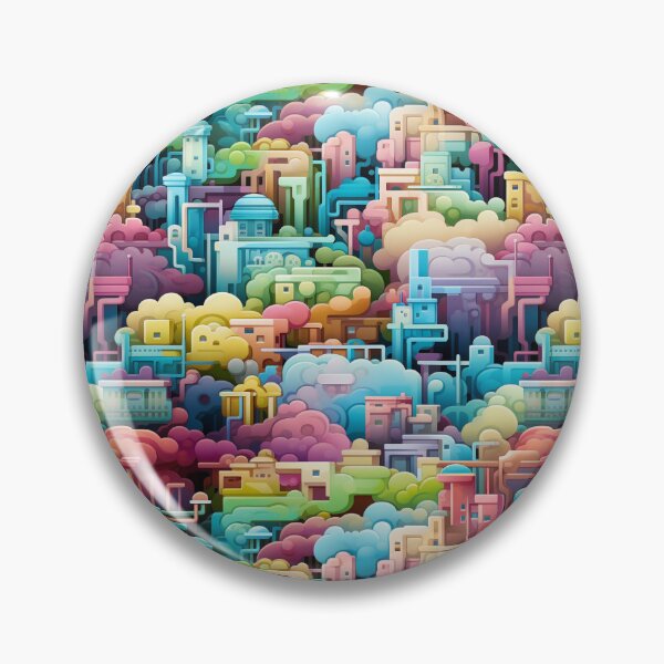 Item preview, colorful house designed and sold by HIKUB.