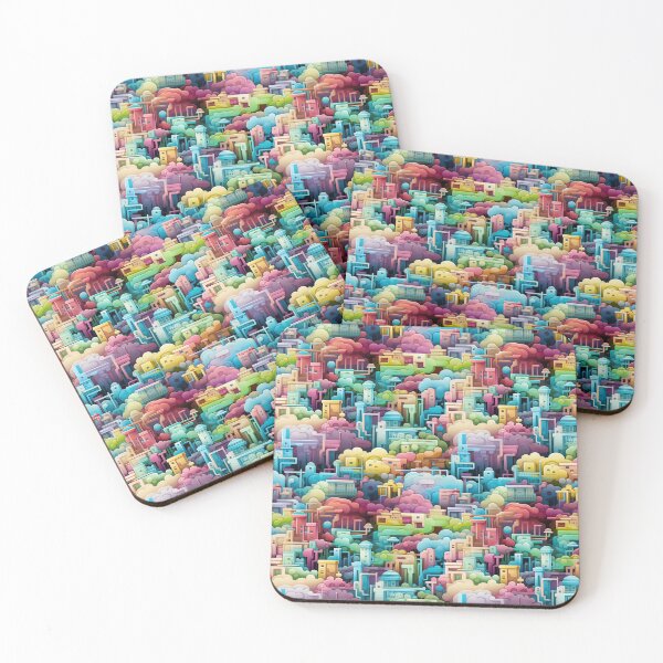 Item preview, colorful house designed and sold by HIKUB.
