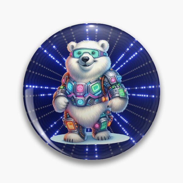 Item preview, Tech-Savvy Polar Bear Explorer designed and sold by Sillytoe.