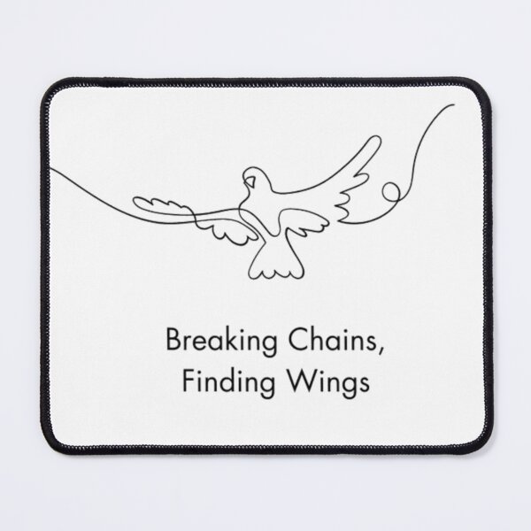 Item preview, Breaking Chains, Finding Wings designed and sold by Manishaabc.