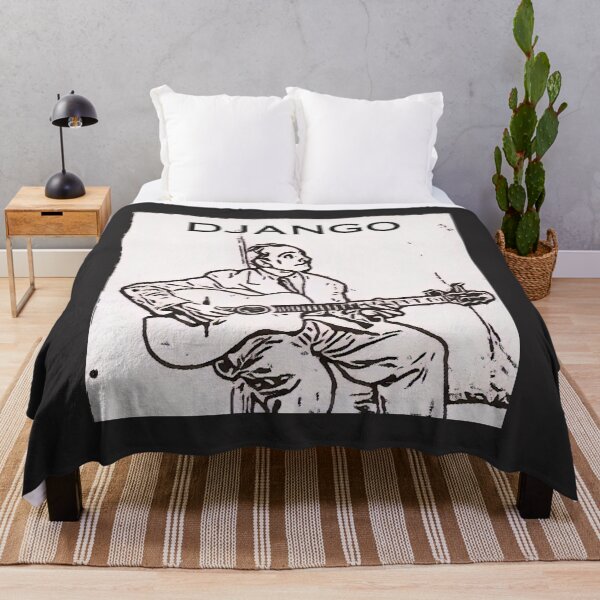 Item preview, The Retro Django Reinhardt Jazz Guitarist Musician designed and sold by FociCreate.