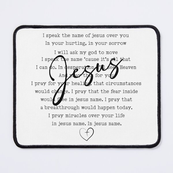 Item preview, I Speak the Name of Jesus designed and sold by Infinite Inspirations.
