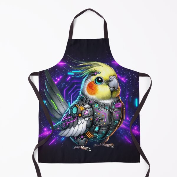Item preview, Cyber Lutino Cockatiel Guardian designed and sold by Sillytoe.