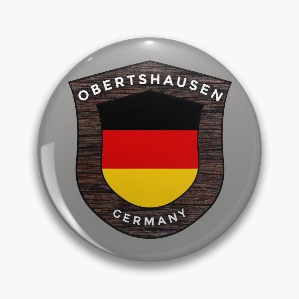 Item preview, Obertshausen Germany Emblem Flag designed and sold by World Designs.