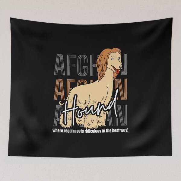 Item preview, Afghan hound : where regal meets rediculous in the best way designed and sold by Peerless-Prime.