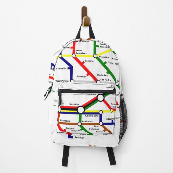 Item preview, Porto Portugal Train Metro Tube Underground City Map designed and sold by KALEIDOSCOPE UK.