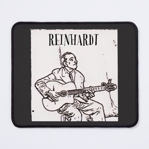 Item preview, Vintage Django Reinhardt Jazz Guitarist Belgian Smooth Jazz Musician designed and sold by FociCreate.