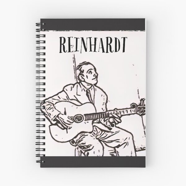 Item preview, Vintage Django Reinhardt Jazz Guitarist Belgian Smooth Jazz Musician designed and sold by FociCreate.