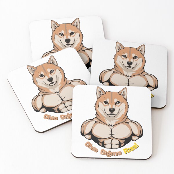 Item preview, ohio sigma rizz shredded shiba inu don't skip exercise designed and sold by digilabs.